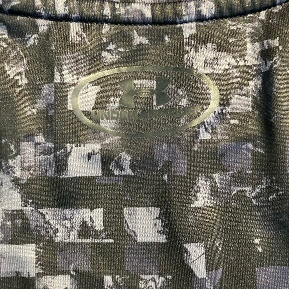 Under Armour Men's Black/ Gray UA Tech™ Graphic Short Sleeve Shirt | Size Large - Picture 5 of 9